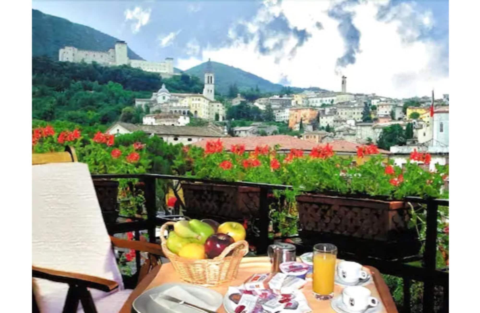 Hotel Clarici Spoleto Kültér fotó
